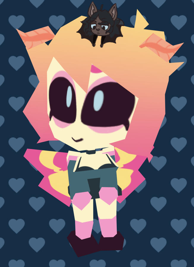 Gift 3D model made in Blender