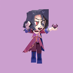 Gift 3D model made in Blender